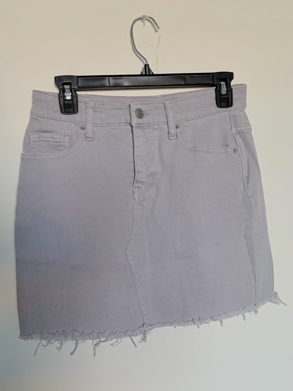 Wild Fable Casual Lavender Denim Mini Skirt